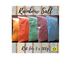 Sensory Rainbow Salt